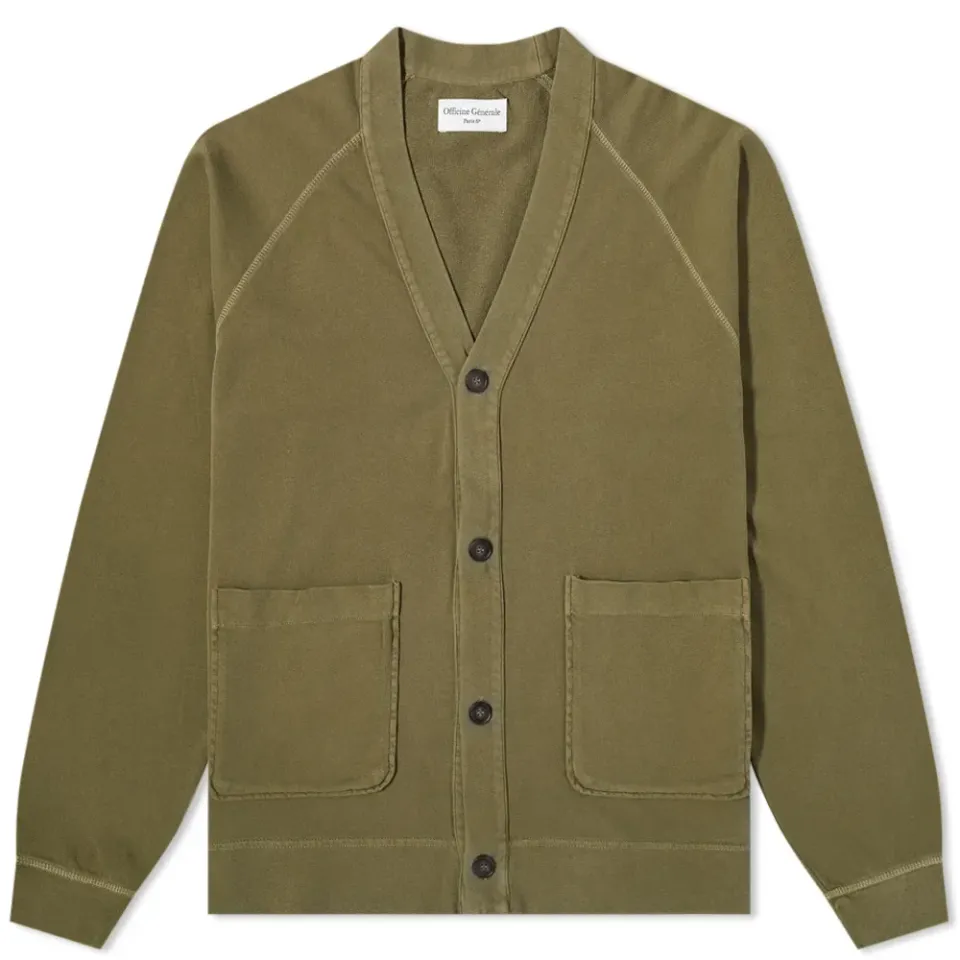 Nelson Pigment Dyed Cardigan