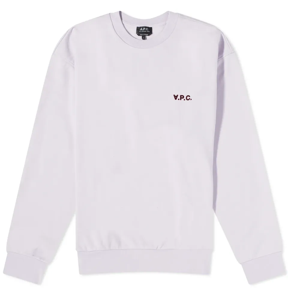 A.P.C. Clint Small VPC Logo Crew Sweat