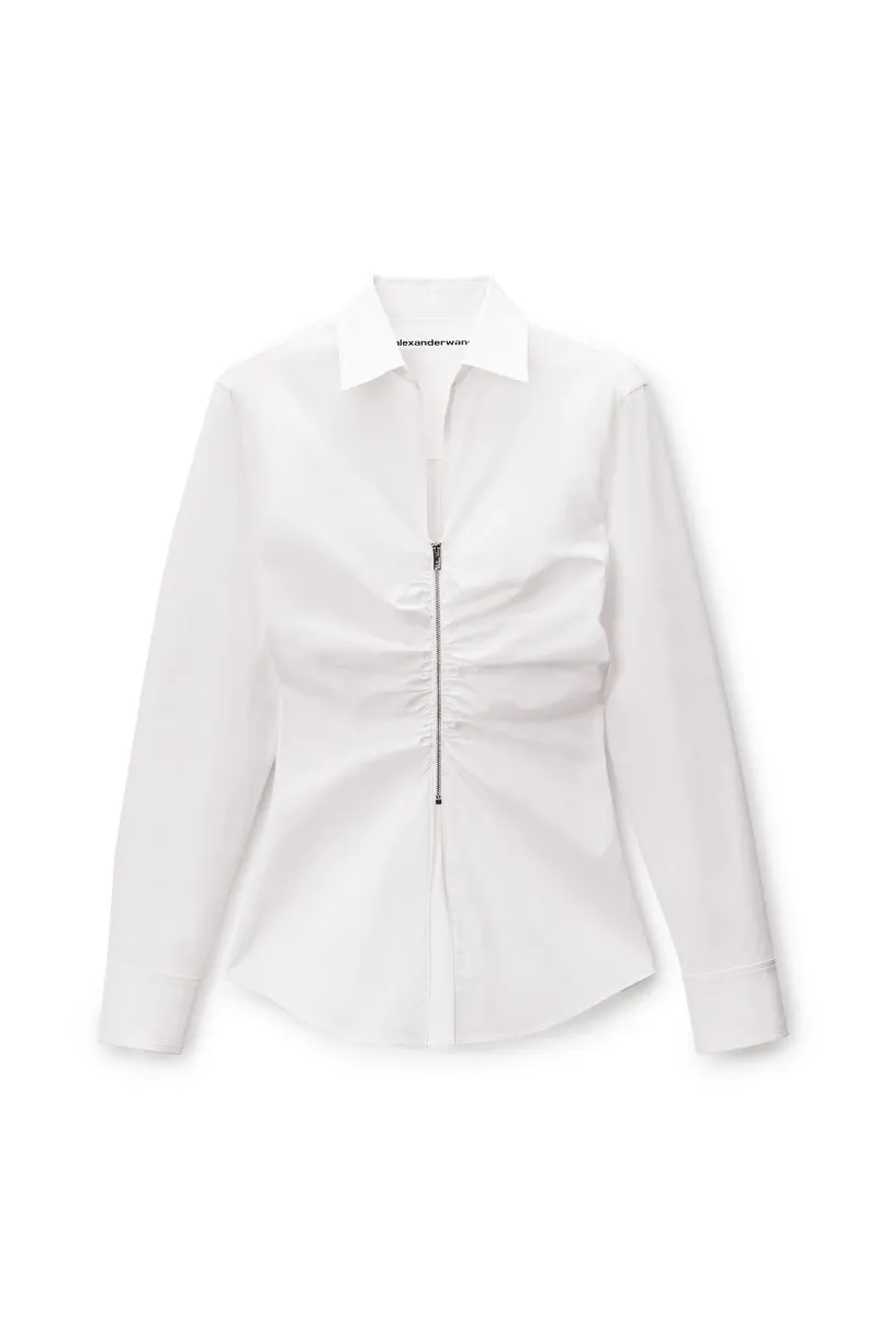 Gathered Bust Shirt