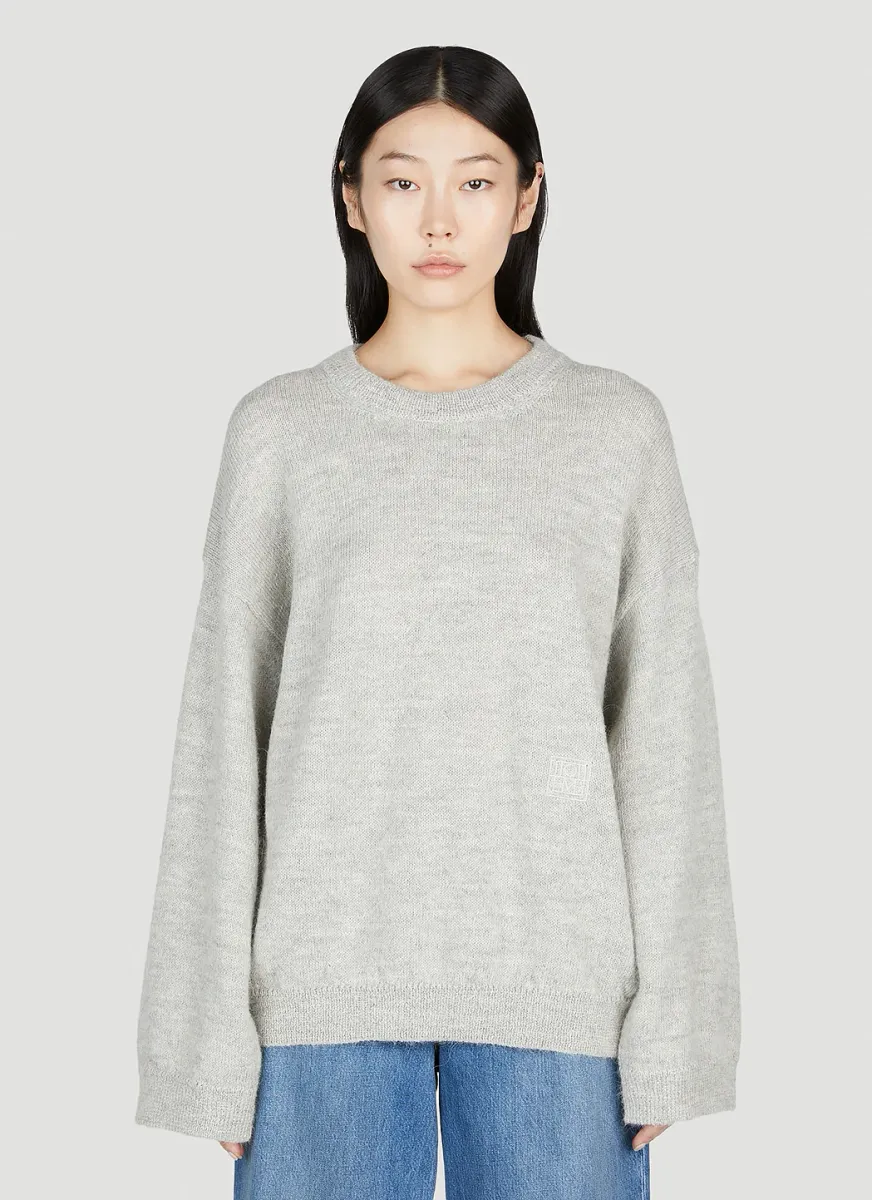 Alpaca knit sweater