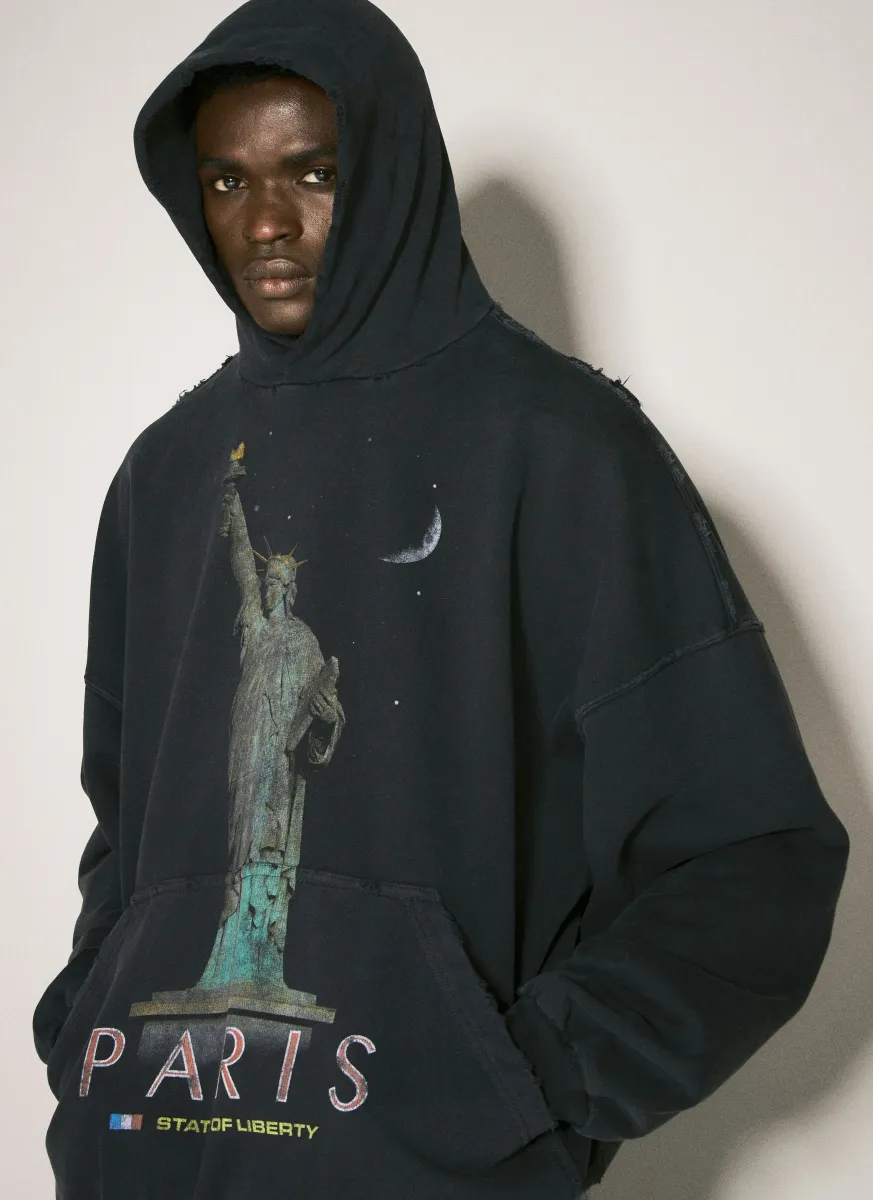 Paris Liberty Hooded Sweatshirt