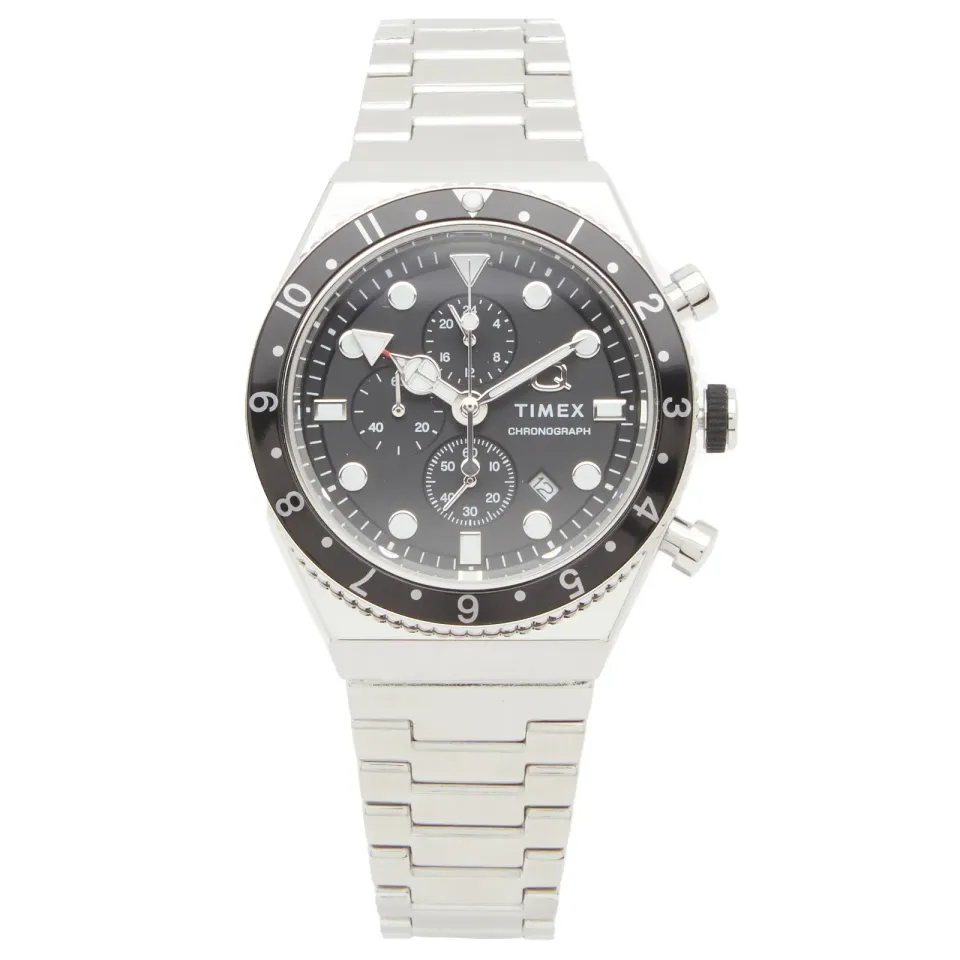 Q Timex Chronograph 40mm Watch