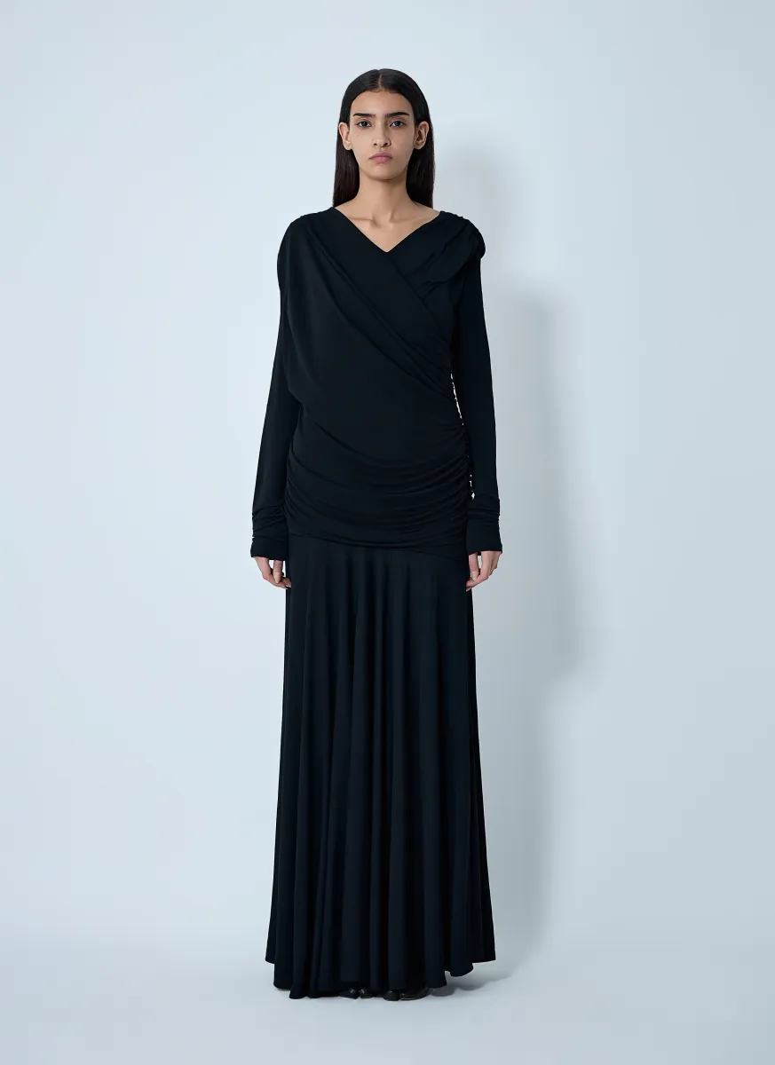 Ruched Maxi Dress