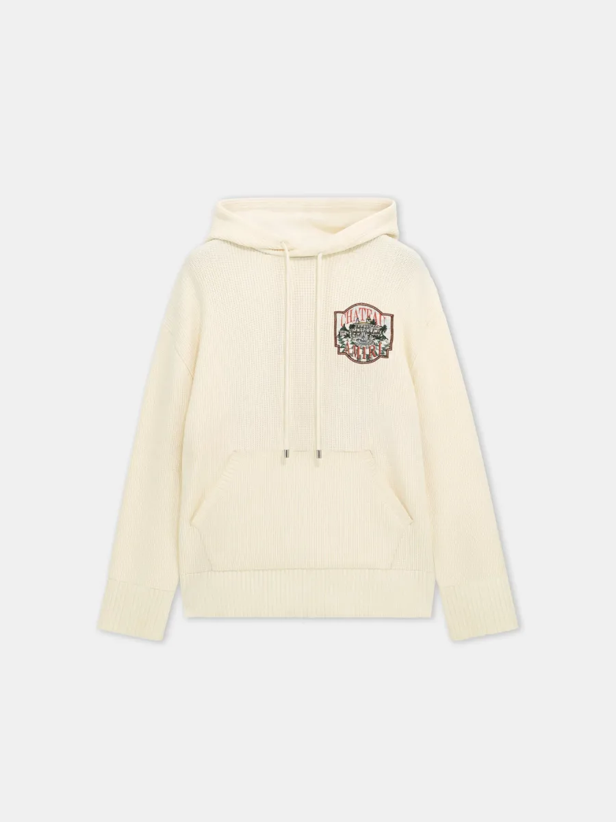 CHATEAU SKETCH HOODIE - Alabaster