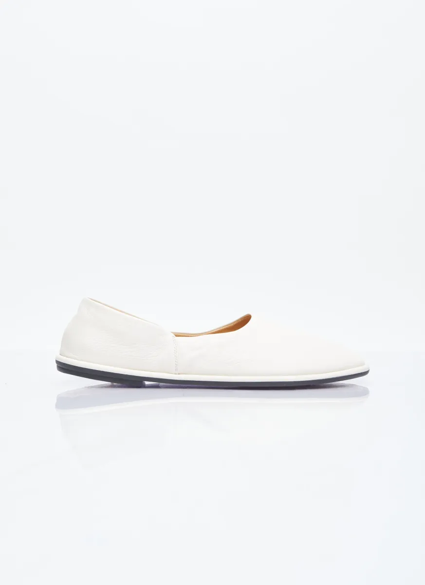 Leather Canal Flats