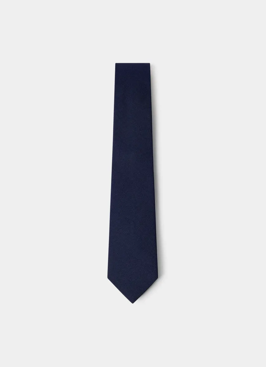 Silk-Cotton Twill Tie