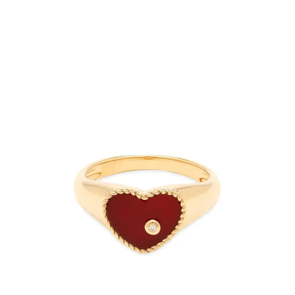 Baby Heart Signet Ring
