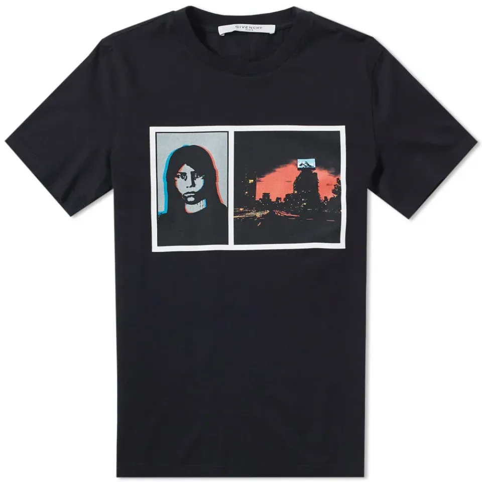 Abstract Girl City Tee
