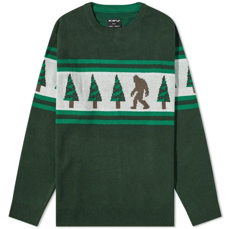 Highline Jacquard Crew Knit