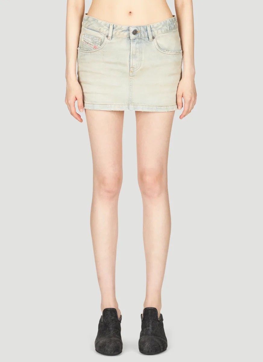 De-Ron Denim Mini Skirt