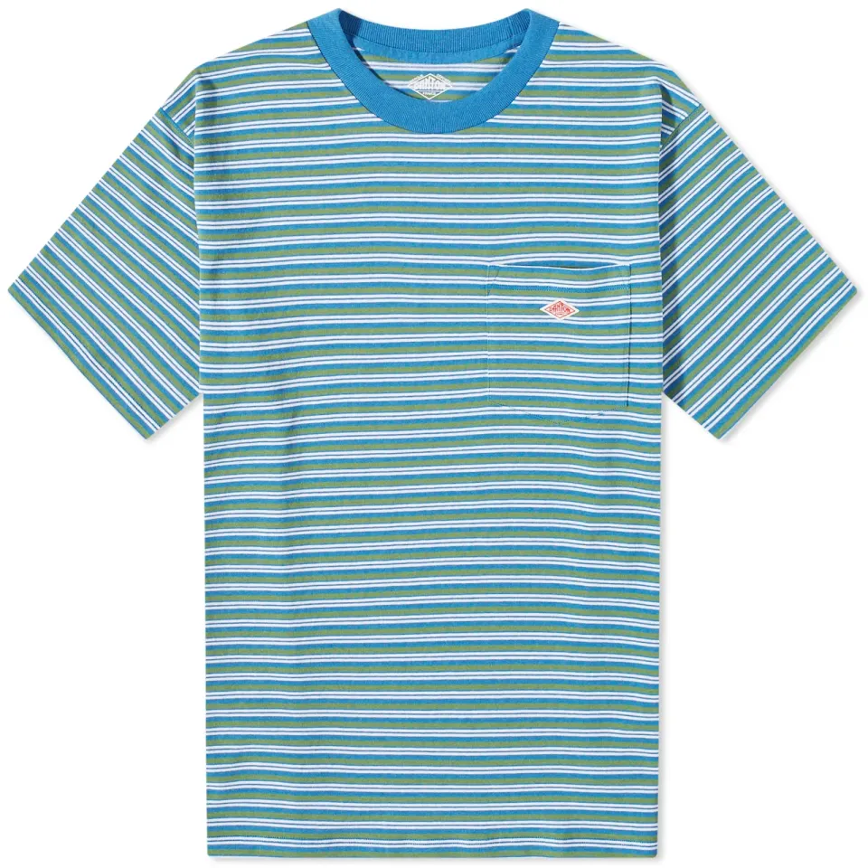 Stripe Pocket Tee