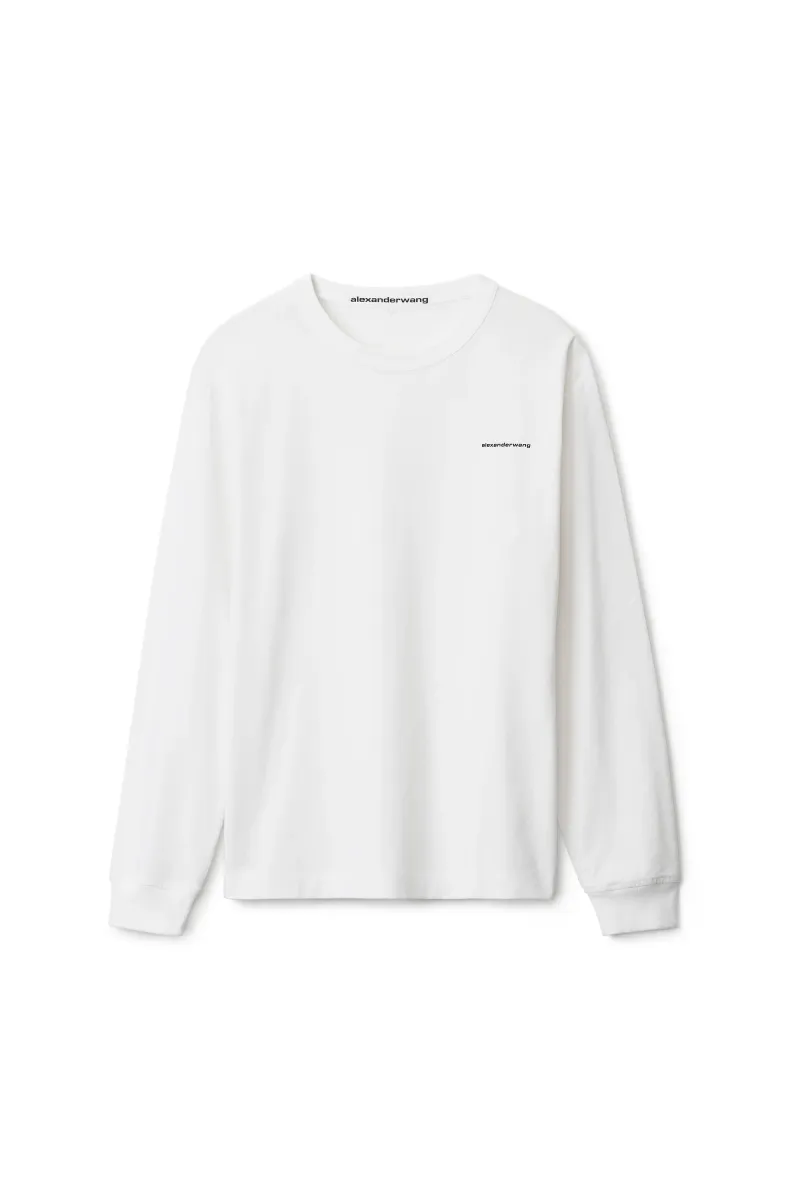 UNISEX LONG-SLEEVE TEE IN HIGH TWIST JERSEY