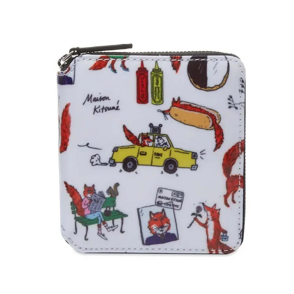 by Olympia Le-Tan All Over Print Zip Wallet