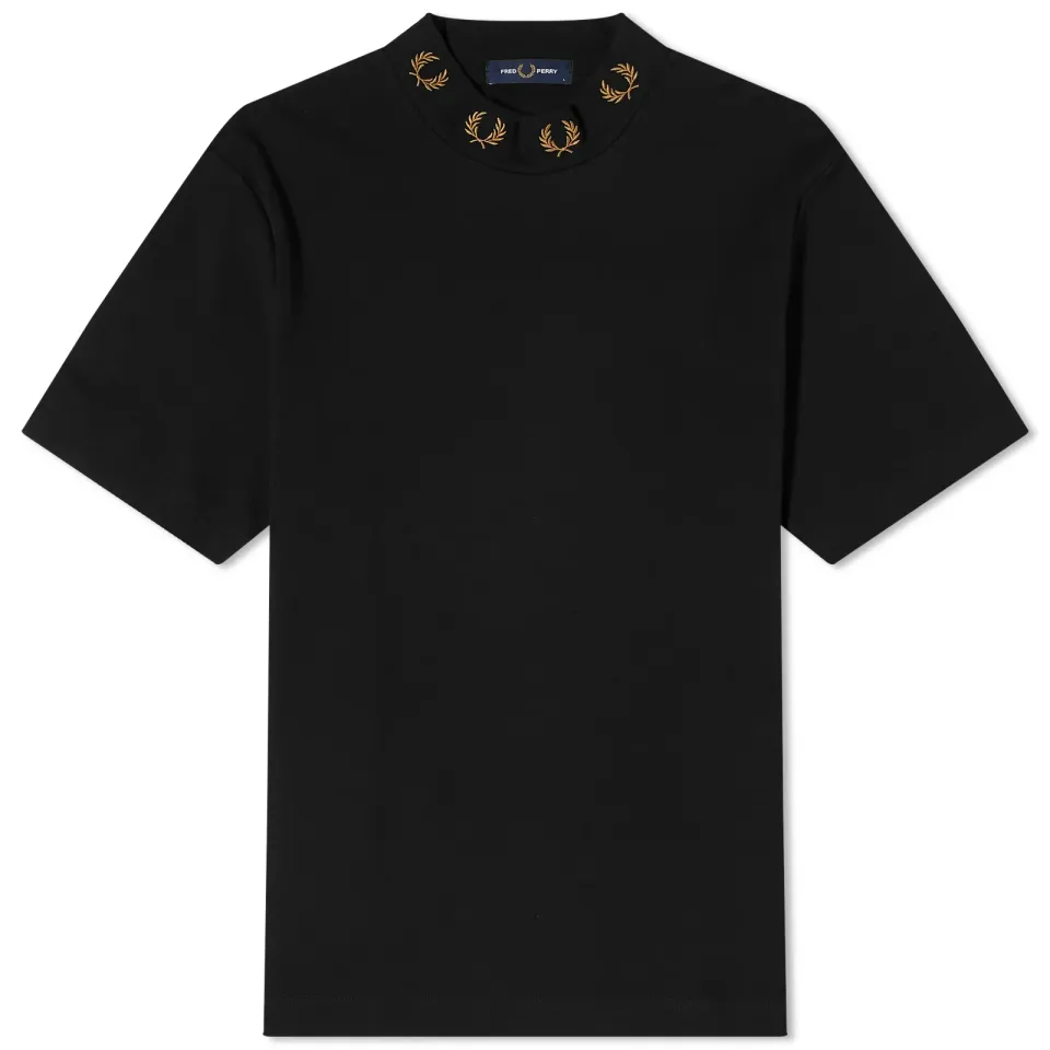 Laurel Wreath High Neck T-Shirt
