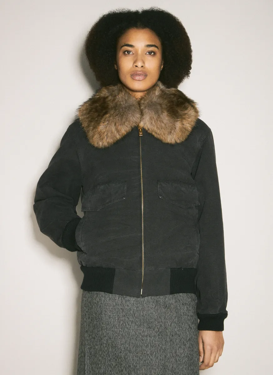 Canvas Blouson Jacket