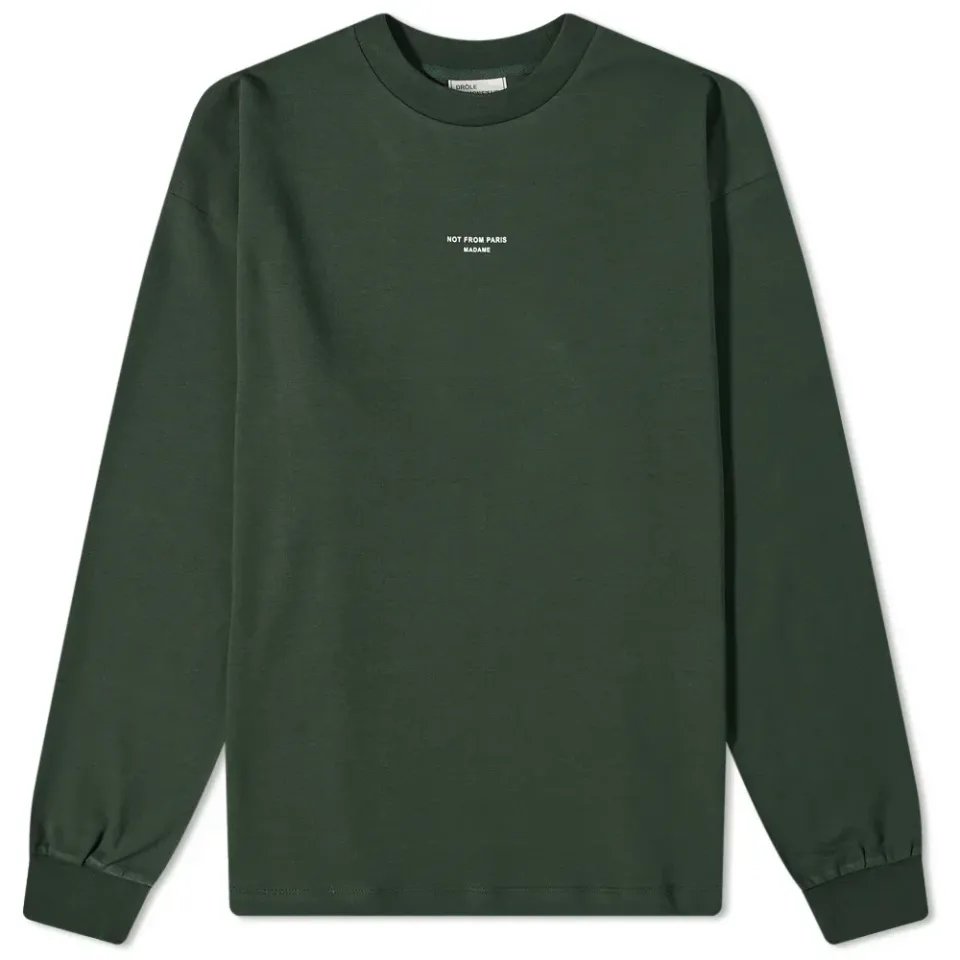 Drôle de Monsieur Long Sleeve Not From Paris T-Shirt