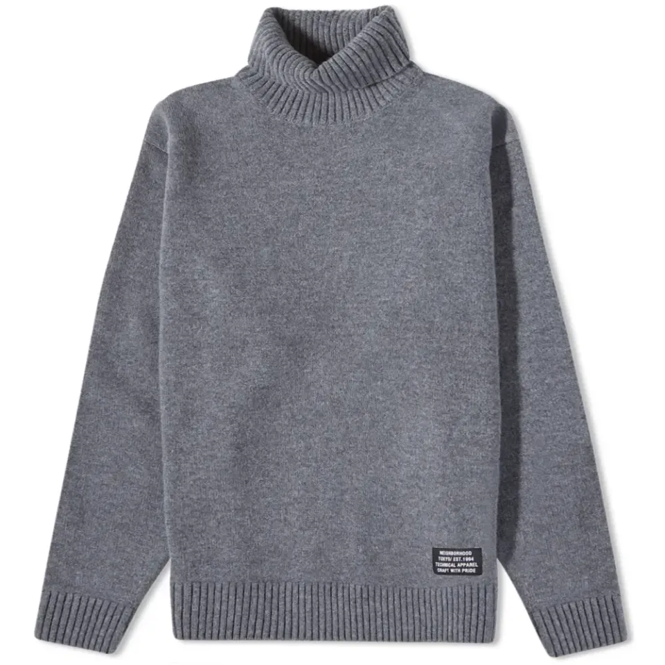 High Neckwool Sweater