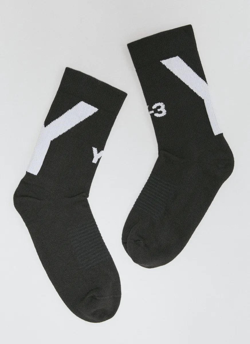 High-Top Logo Socks