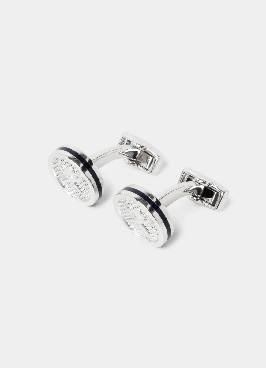 Round Logo Cufflink