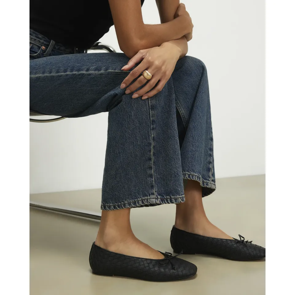 Woven Ballet Flats