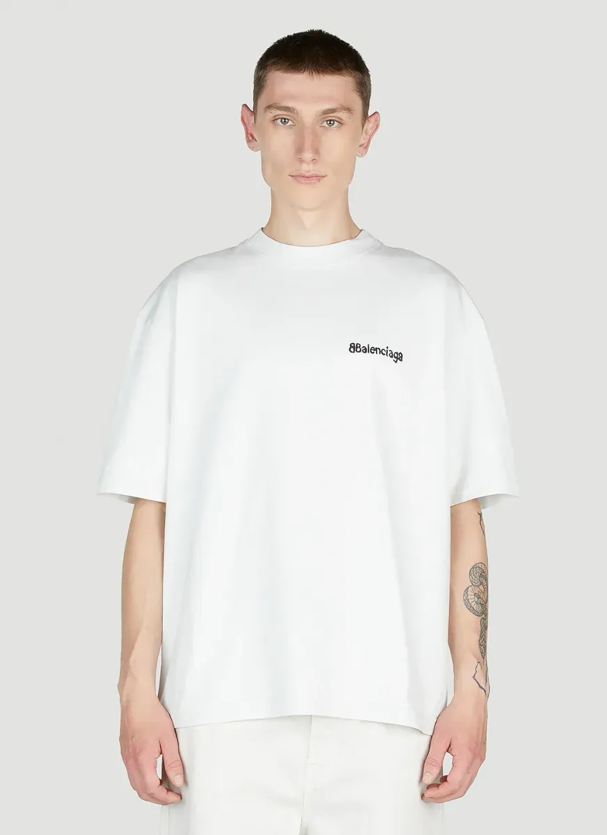 Logo Print Oversized T-Shirt