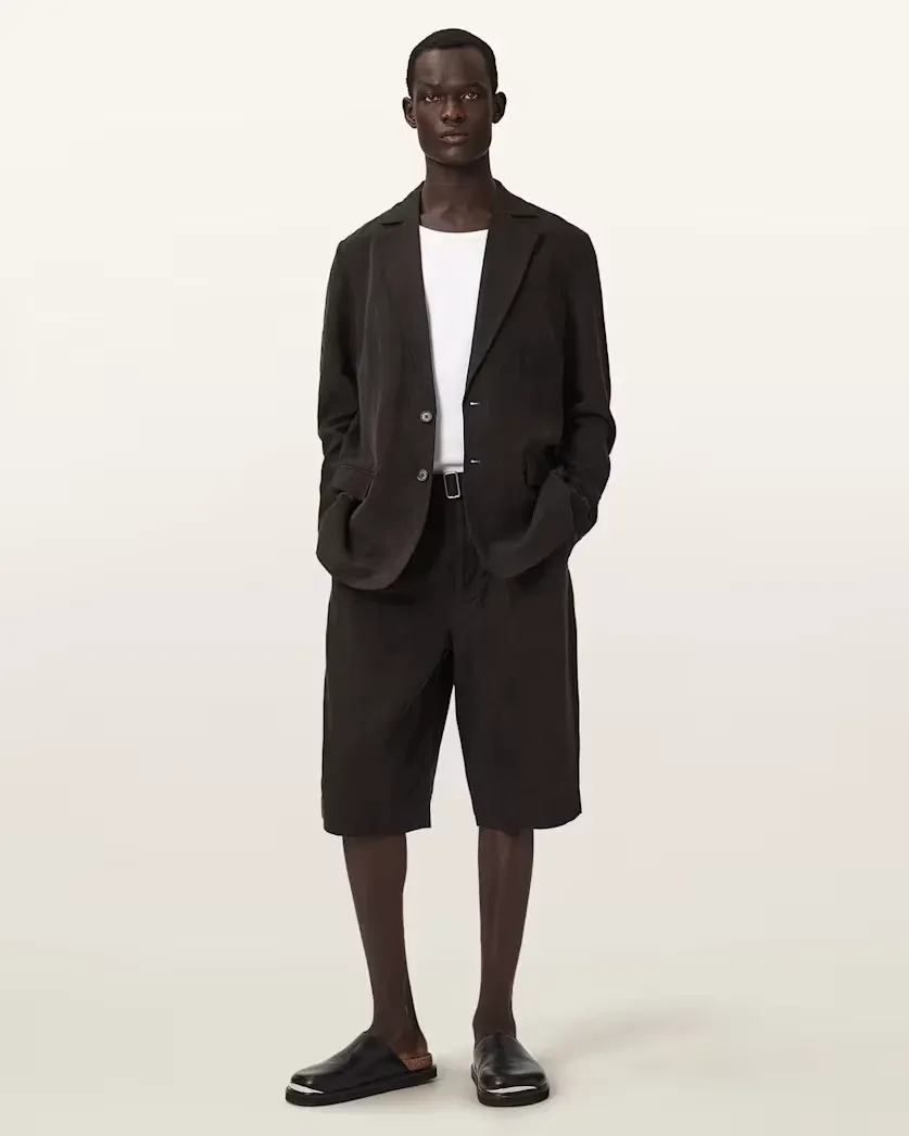 Marko Tailored Linen Blend Shorts