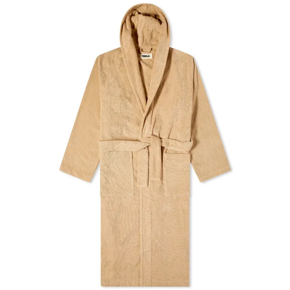 Terry Hooded Bathrobe