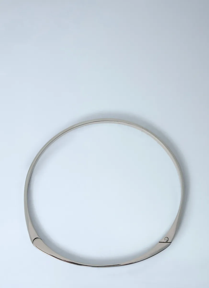 Signature Metal Collar Necklace