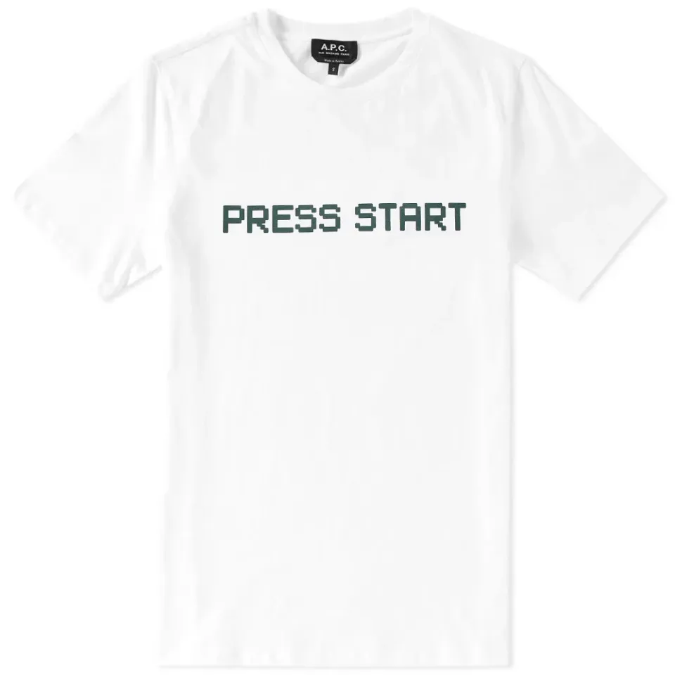 A.P.C. Press Start Tee