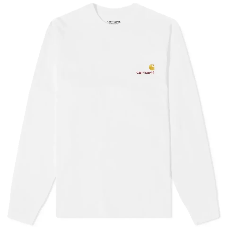 Long Sleeve American Script T-Shirt