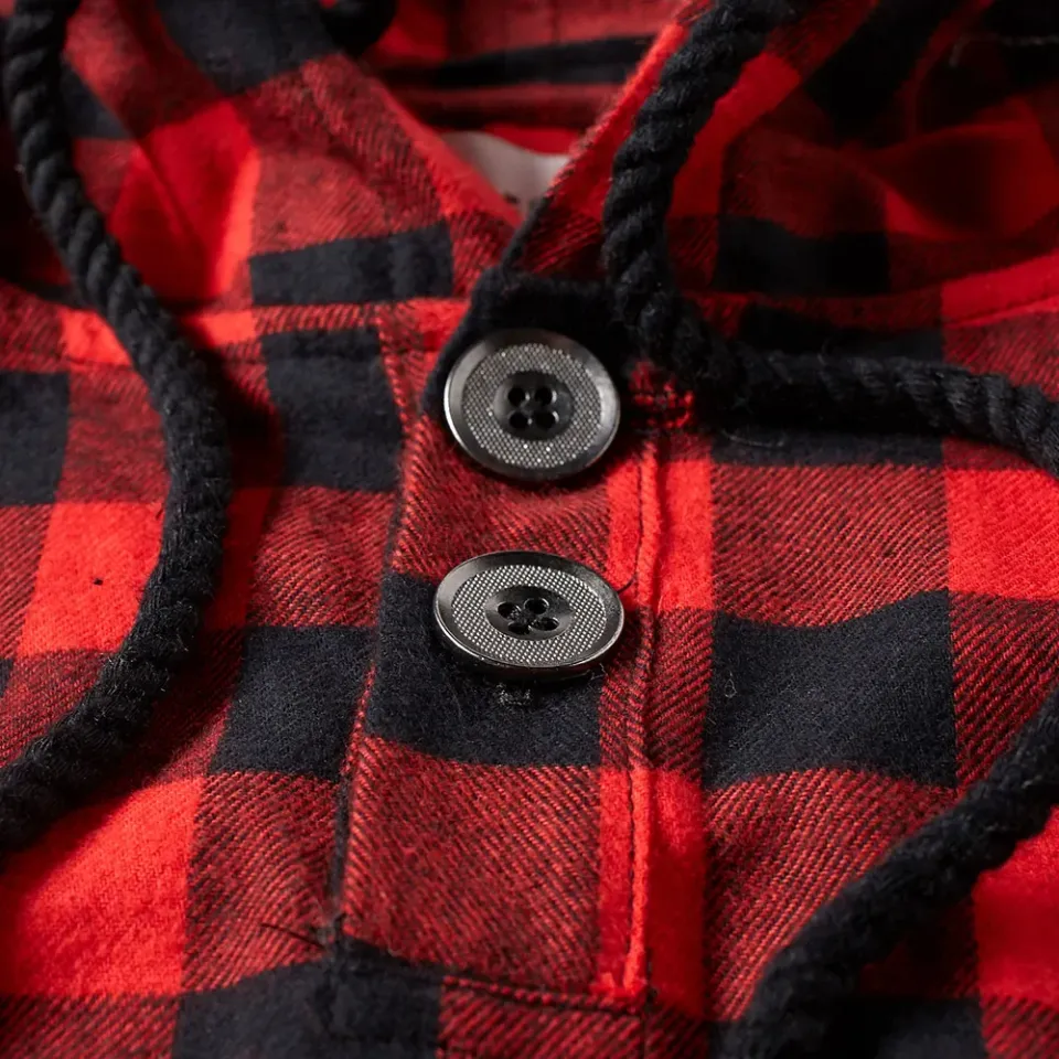 Check Popover Hoody