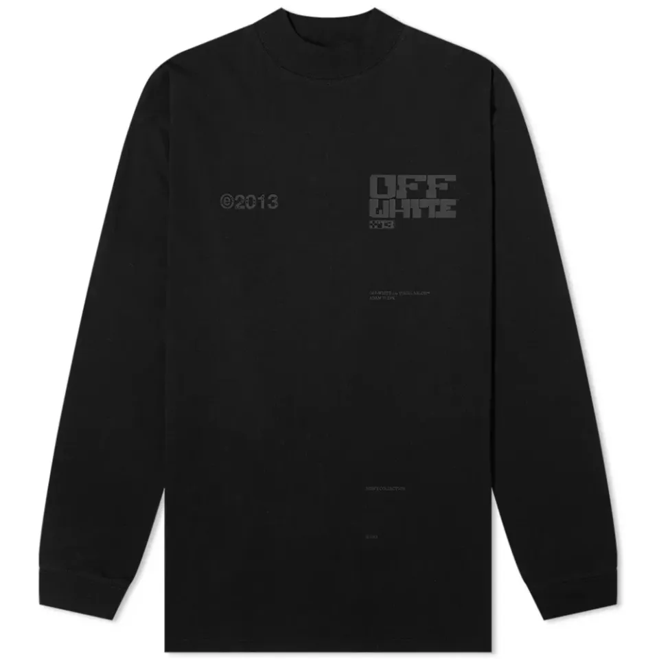 Tech Marker Over Mock Neck