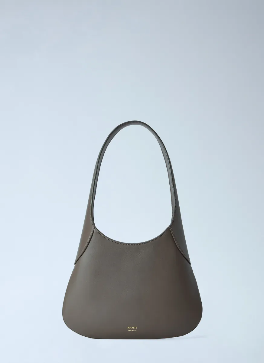 Small Joan Leather Hobo Bag