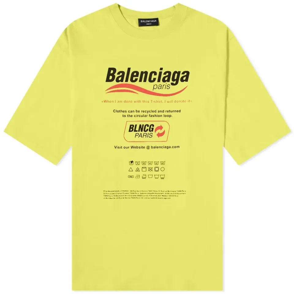 Dry Cleaning Logo Oversized Tee