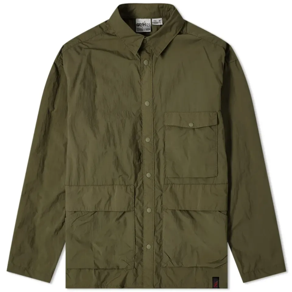 Packable Nylon Overshirt