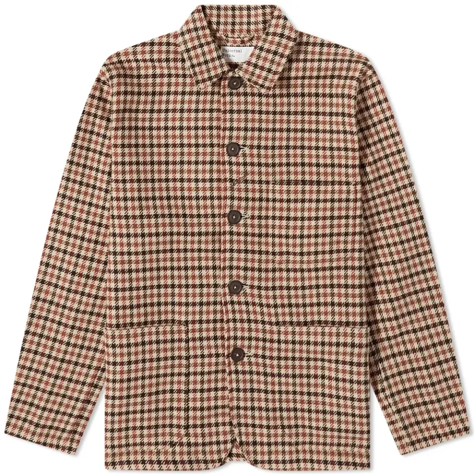 Tweed Bakers Chore Jacket