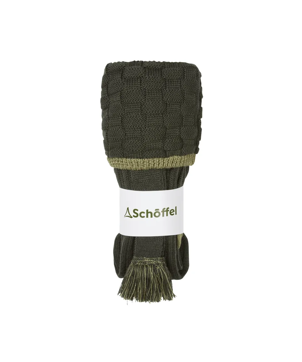 Teigh Socks - Dark Khaki Green