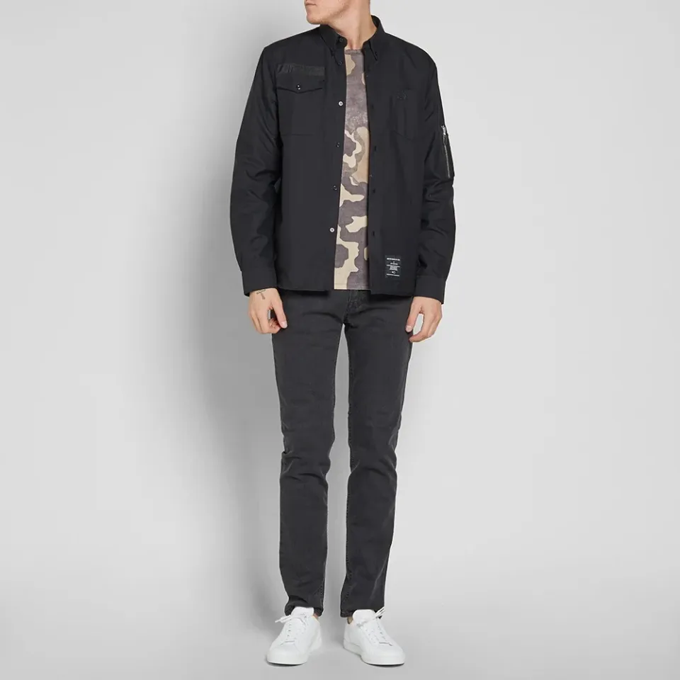 Fred Perry x Art Comes First Pocket Detail Oxford Shirt