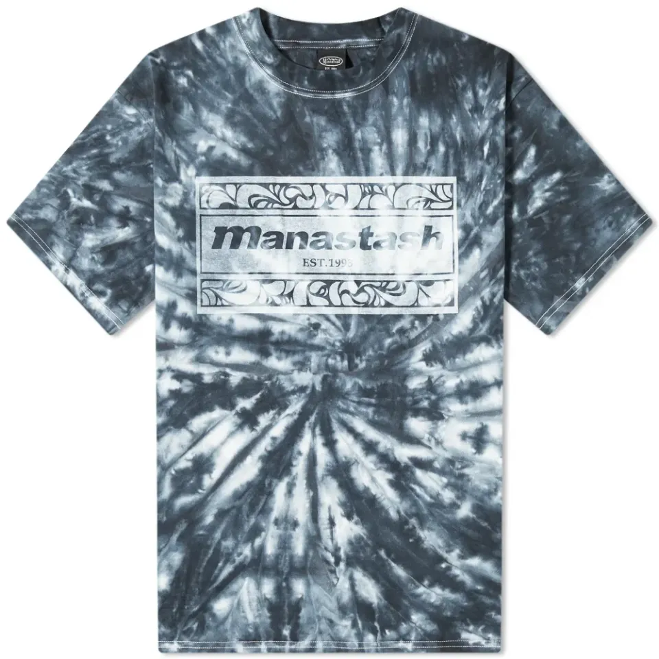 Tie Dye Leaf Logo T-Shirt