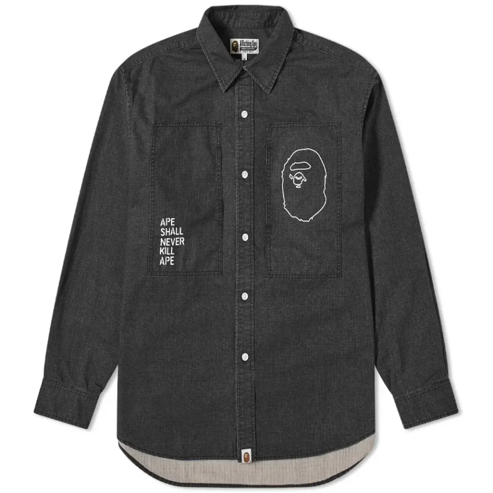 Loose Fit Ripstop Shirt