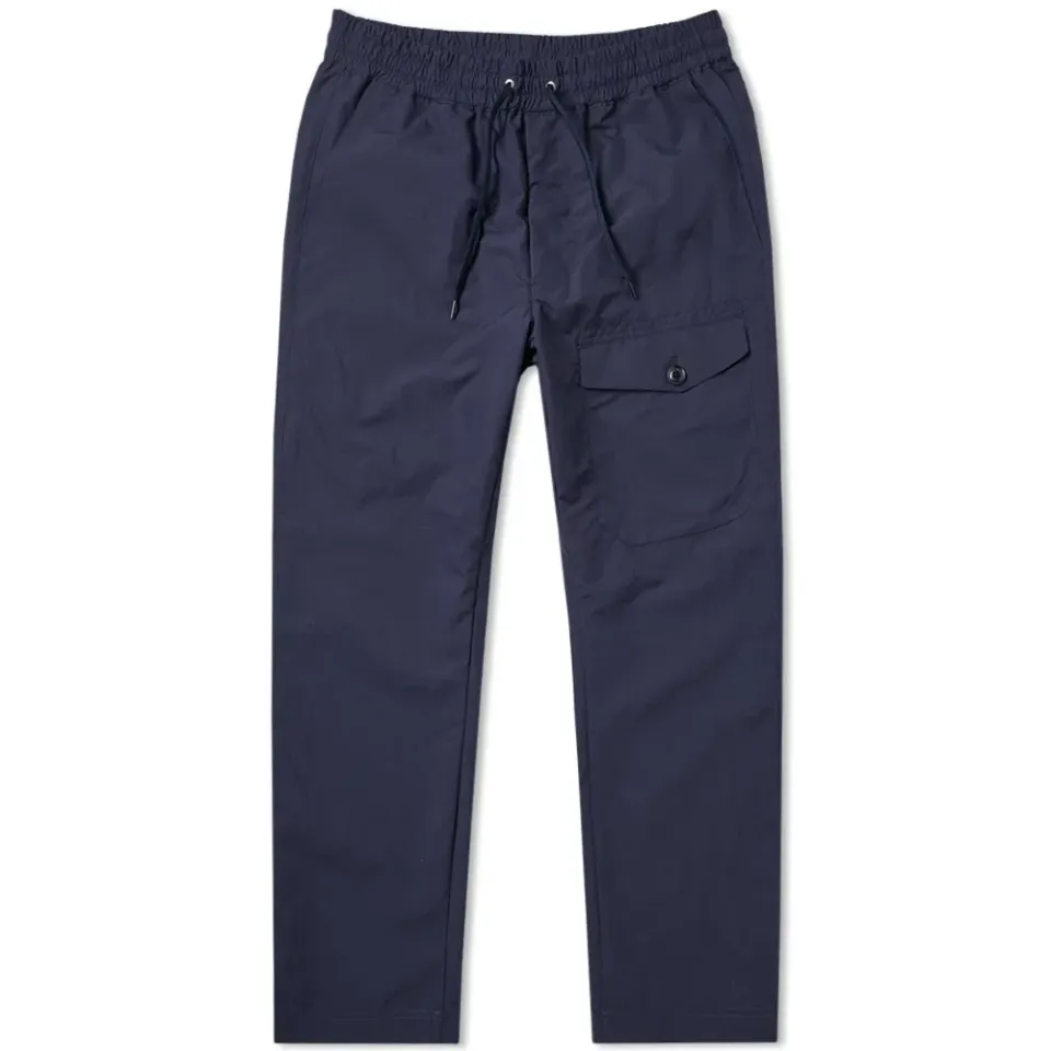 Micro Polyester Taffeta Easy Pants