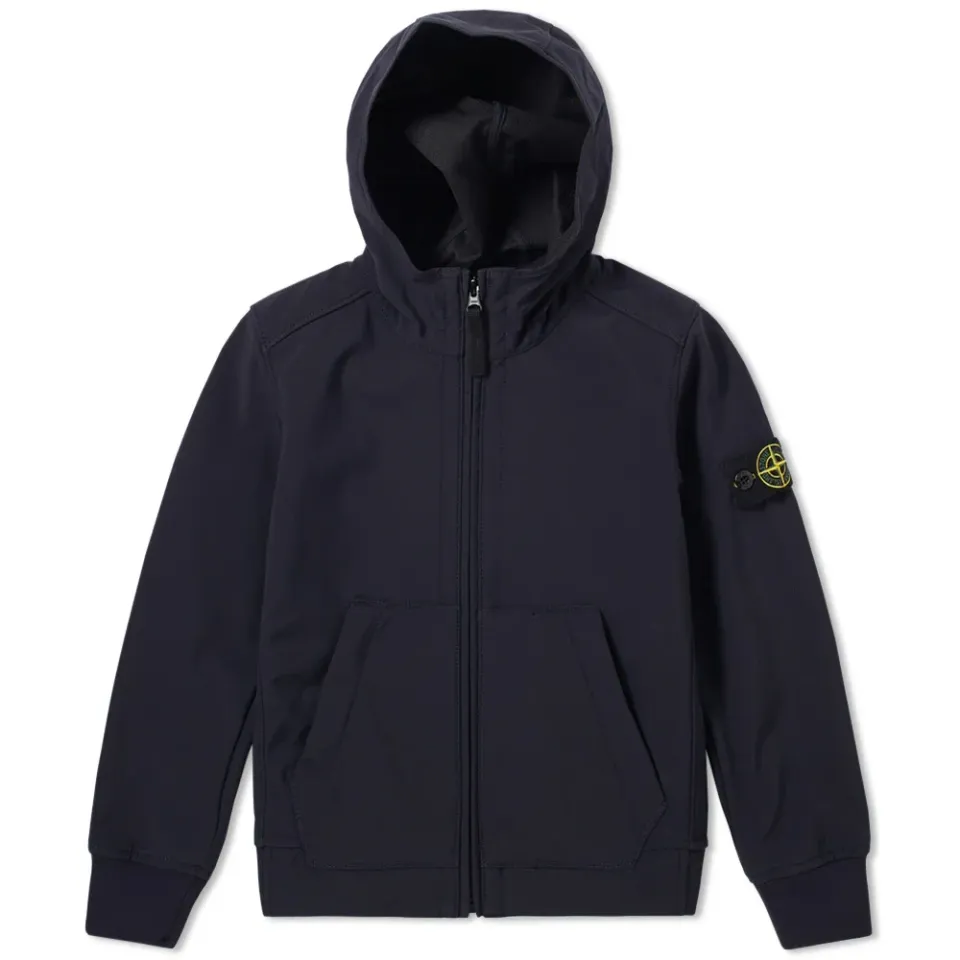 Light Soft Shell Hooded Jacket