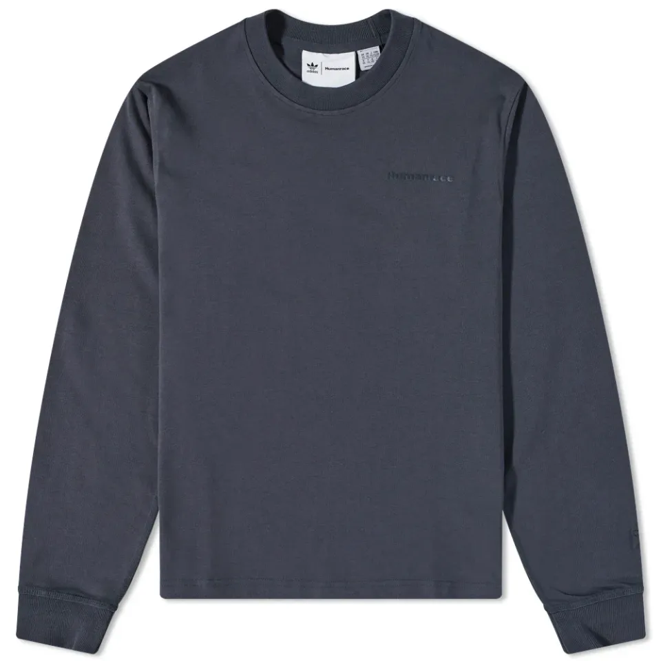 x Pharrell Williams Long Sleeve Premium Basics T-Shirt