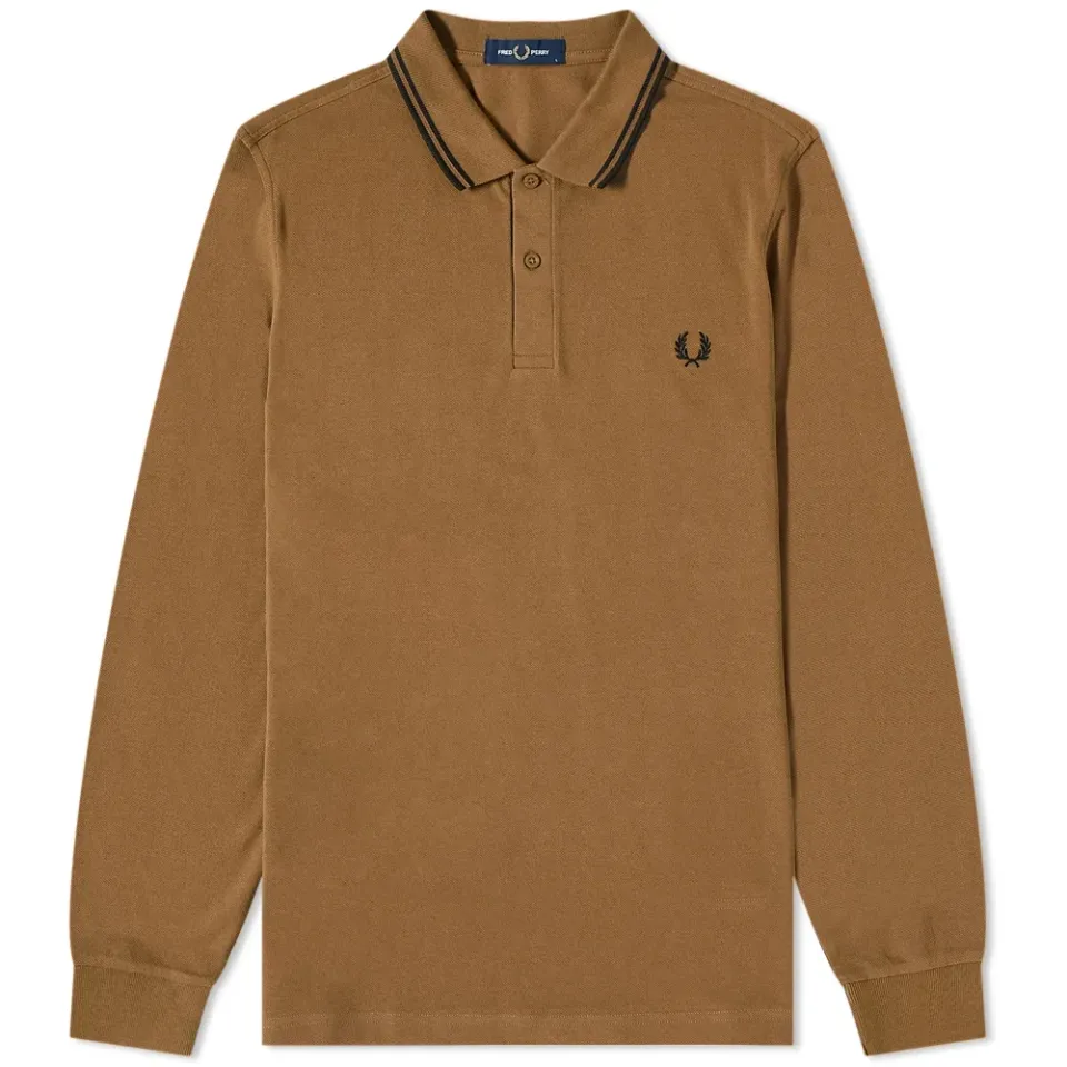 Long Sleeve Twin Tipped Polo