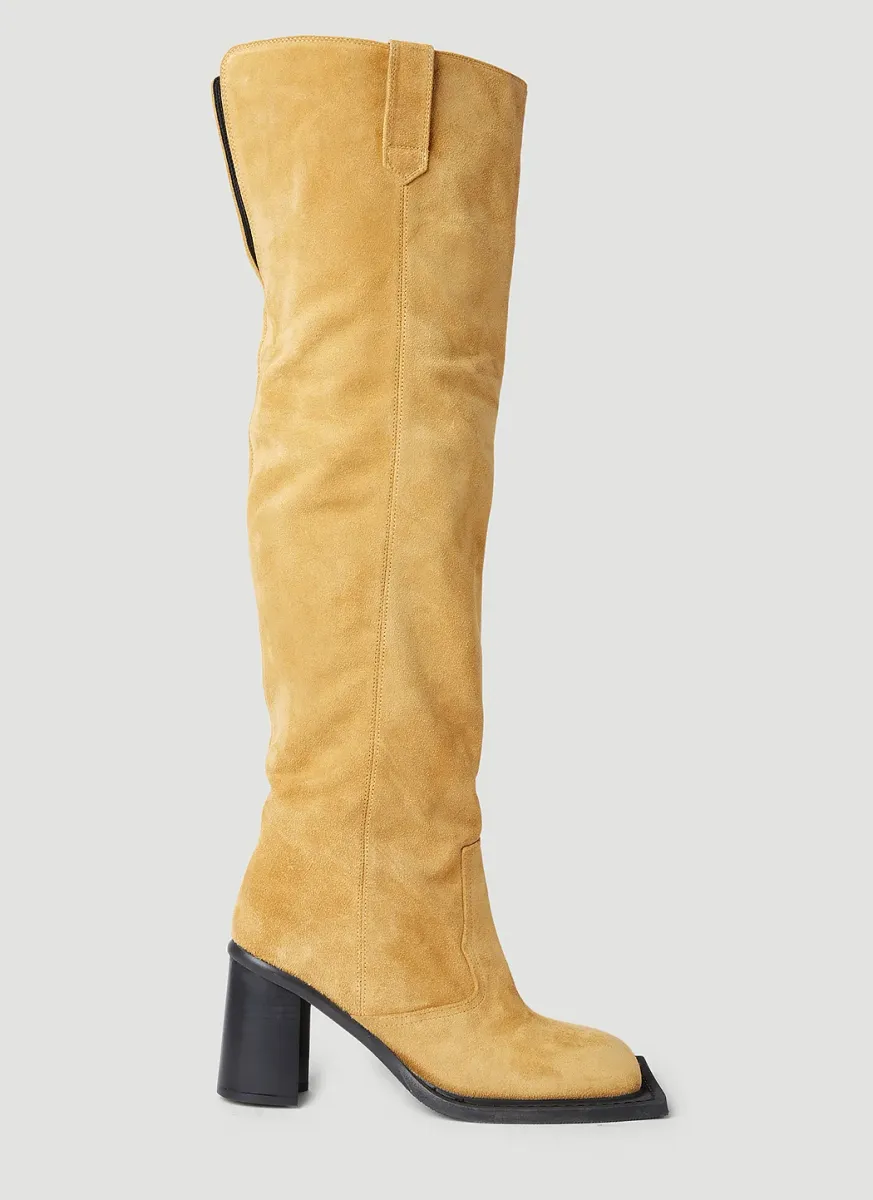 Howling Knee-High Suede Boots