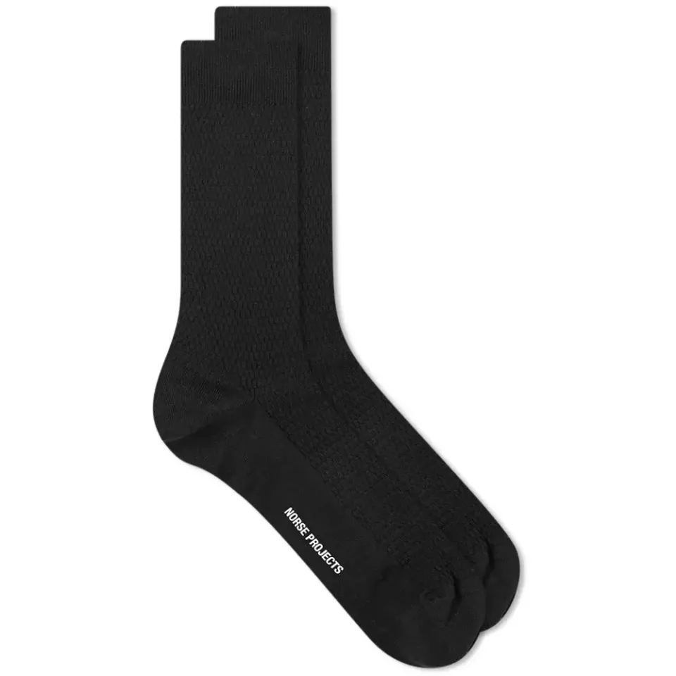 Bjarki Waffle Texture Sock