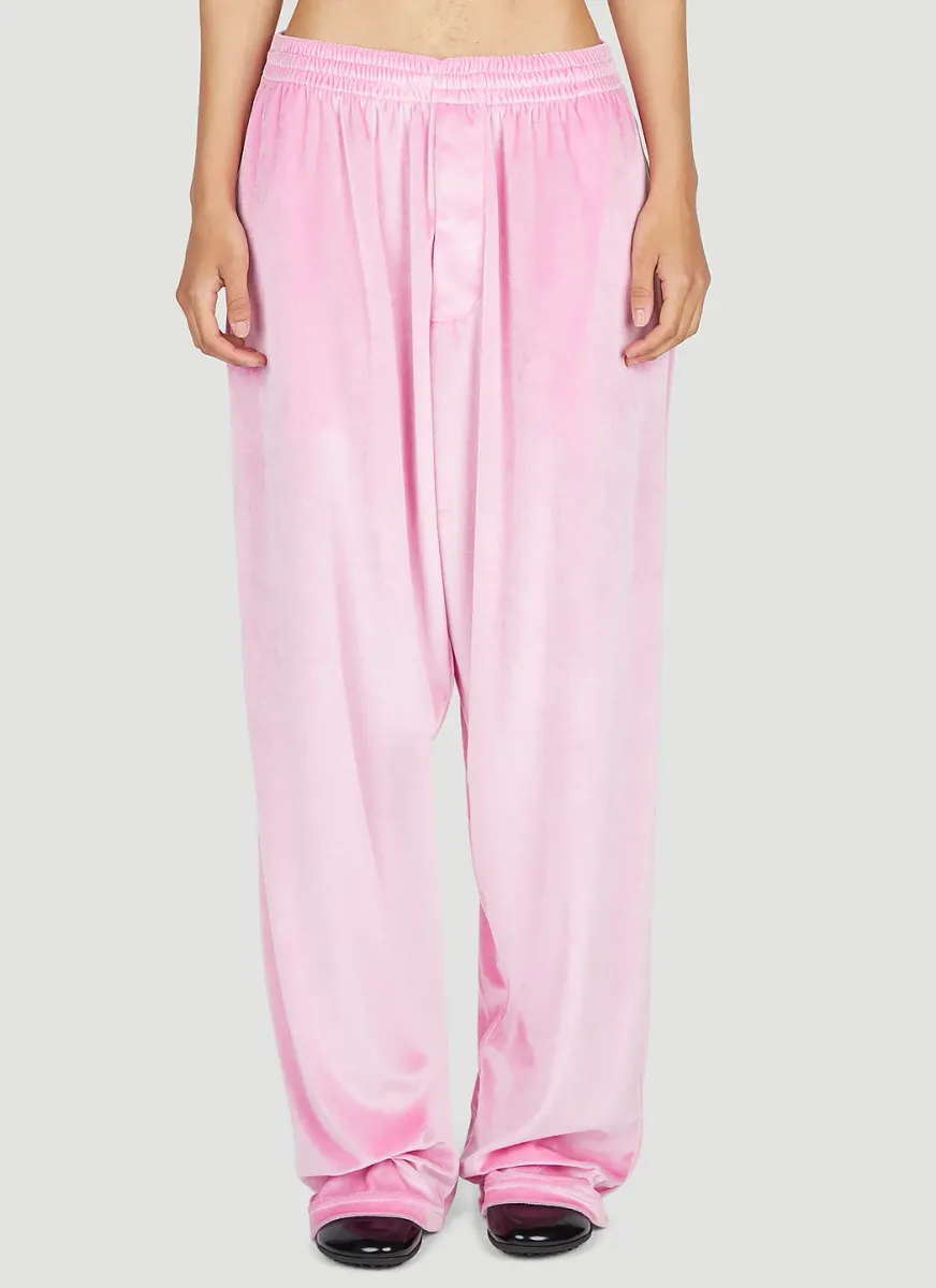 Baggy Velour Pants