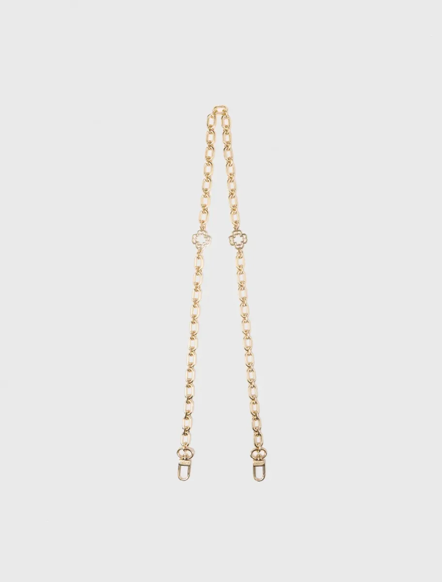 Short chain shoulder strap