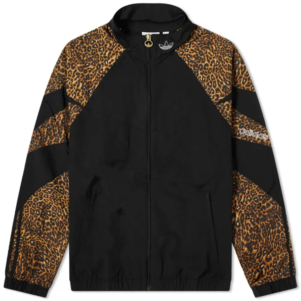 Animal Print Track Top
