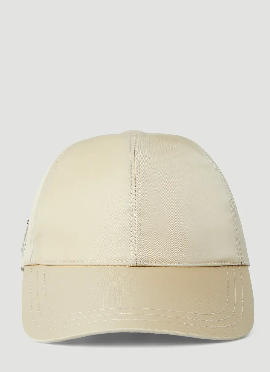 Logo Plaque Baseball Cap